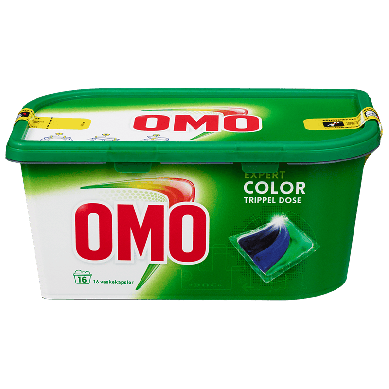 Omo Expert Color Vaskekapsler 16vask. FOTO
