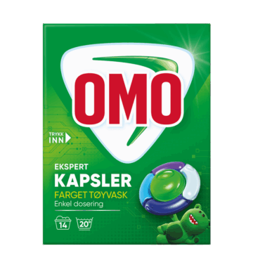 OMO Ekspert kapsler til farget tøyvask