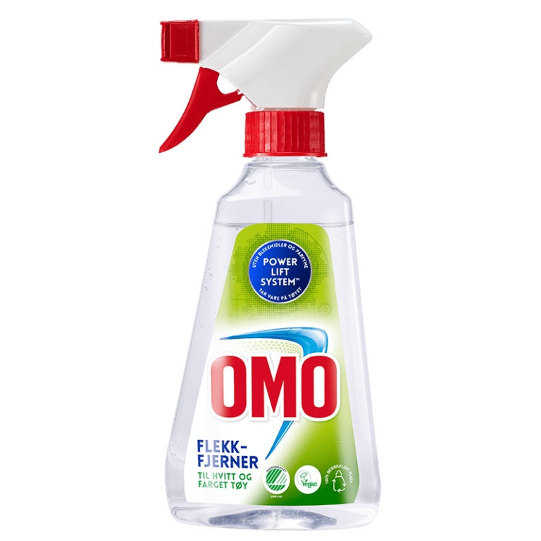 Hvordan fjerne grønske fra klær? OMO