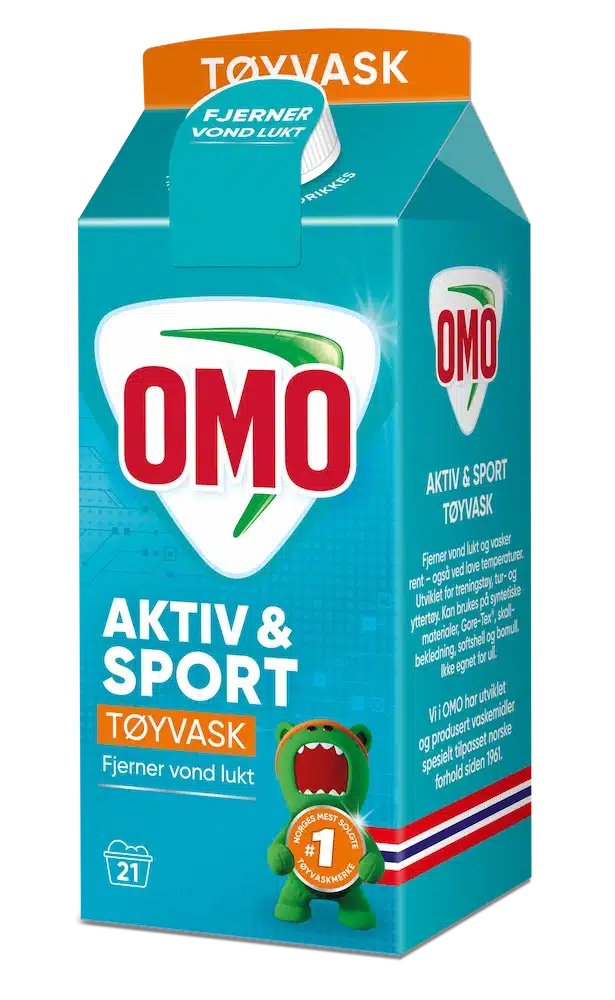 Aktiv og Sport Tøyvaskemiddel