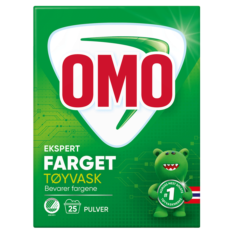 OMO Ekspert Farget Tøyvaskepulver