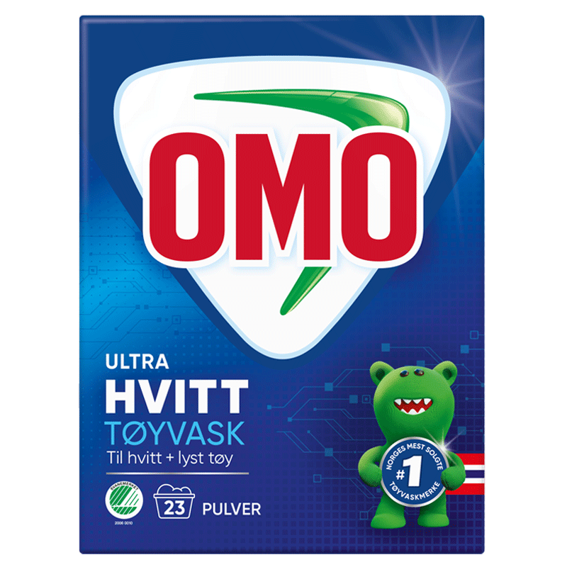 OMO Ultra Hvitt Tøyvask Pulver