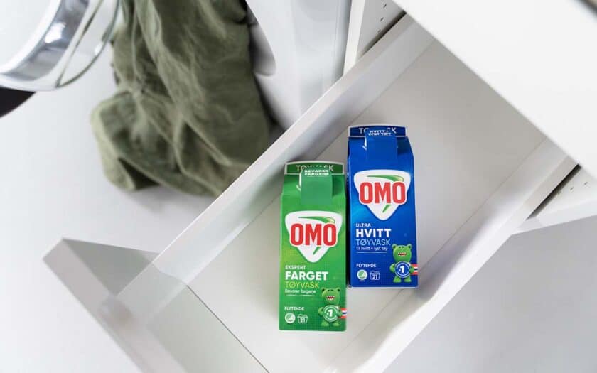 Klesvask med OMO.