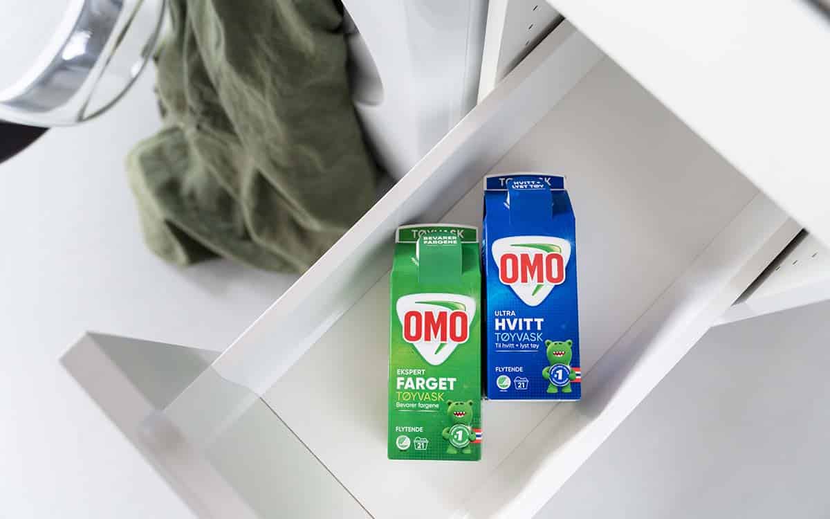 Klesvask med OMO.