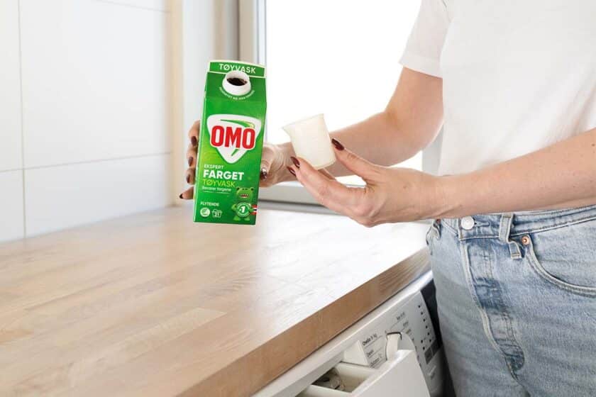 Vaske gardiner med OMO.