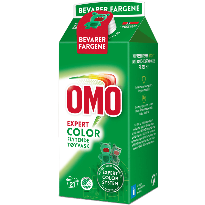 OMO Color på kartong-750-ml